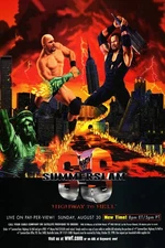 WWE GIANT 24”x36” POSTER - SUMMERSLAM 1998 STEVE AUSTIN THE UNDERTAKER