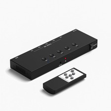 8K 60Hz HDMI Switcher 5 in 1 Out Aluminum Support 4K 120Hz HDR10 HDCP 2.3 CE...