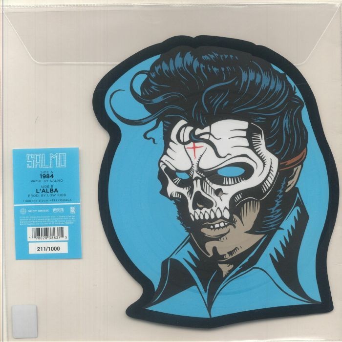 SALMO - 1984 - Vinyl (limited numbered custom shaped 7"" picture disc) - Image 2