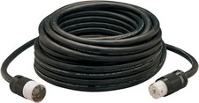 Coleman Cable 100ft 50 Amp Twist-Lock Generator Power Extension Cord