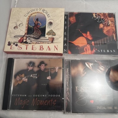 Esteban 4 CDs 1998 Into The Heart 1999 Passion Flamenco Y Rosa 2003 Magic Moment