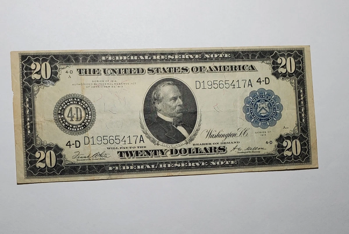 $20 US Federal Reserve Large Notes for sale | eBay