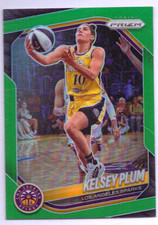 2025 Panini Prizm WNBA - Kelsey Plum #59 Green Prizm