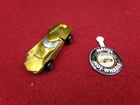 Vintage 60's Hot Wheels Redline Gold Turbofire