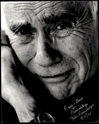 John Randolph Actor Signed 8 x 10'' Photo Auto *MH526