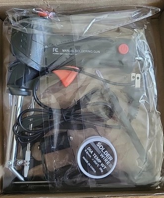 G10-2N Solder Gun Internal Internally Heated Handheld Welder Black
