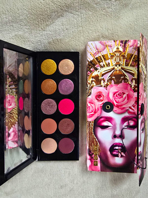 Pat McGrath Lidschatten-Palette 10 Farben Matt/Schimmer Mothership VIII
