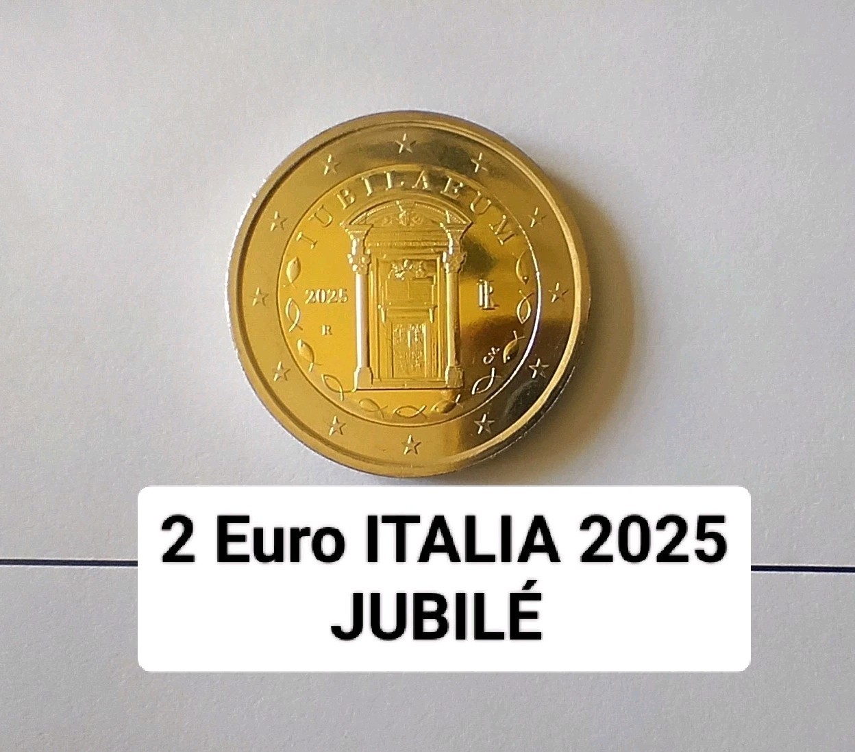 Italie 2025 - 2 Euros Jubilé commémorative Uncirculated 