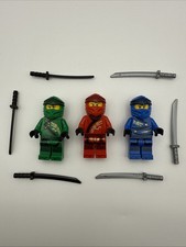 LEGO Ninjago njo0489 njo0490 njo0492 Lloyd Kai Jay Legacy Minifigures & Weapons