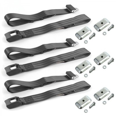 IH Scout 1961 - 1980 Standard 2pt CH Lap Bench Blt Kit w/BKTS 3 Belts