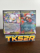 Mega Scrafty ex 135/217 & Mega Audino Ex 172/217 Ascesed Heroes quasi nuovo/m