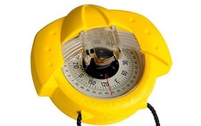 Plastimo Iris 50 Yellow Hand Bearing Compass High Visibility Marine Boat Yacht