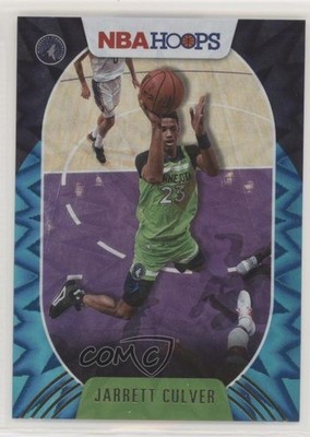 2020-21 Panini NBA Hoops Teal Explosion Jarrett Culver #37 0v1