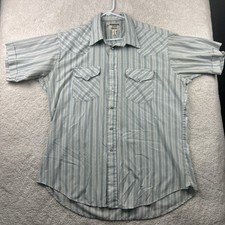 Ruddock Pearl Snap Shirt VTG Cowboy Ranch Rodeo Outdoors Bar Western USA USA