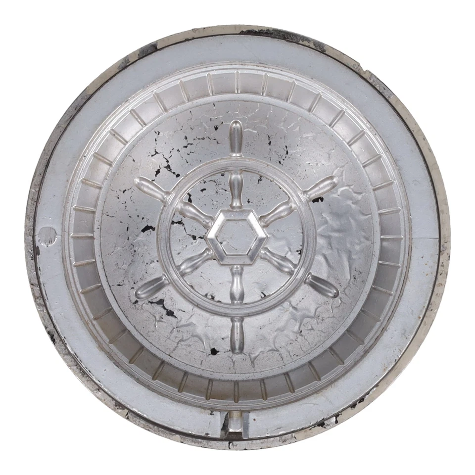 NOS Black Steering Wheel Horn Button Emblem 1955 Clipper Panama Constellation - Image 4 of 4