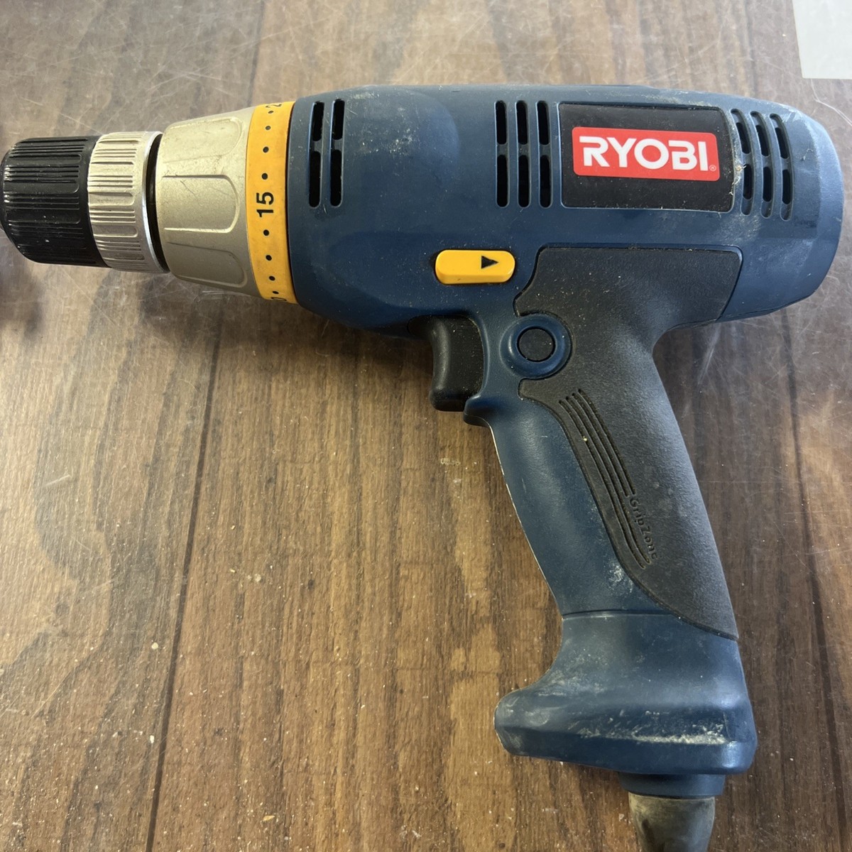 Ryobi Corded Drill Case D46C Variable Hammer- Excellent 3/8 Inch  Chuck