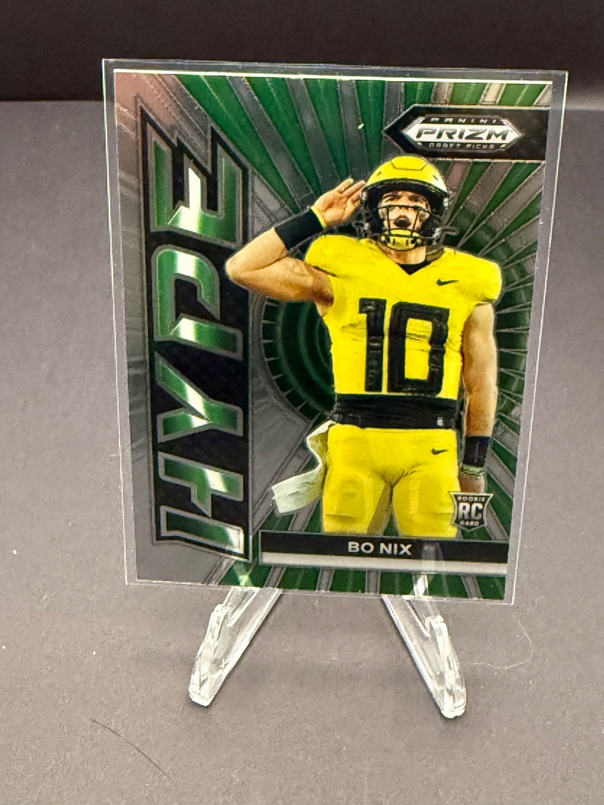 2024 Panini Prizm Draft Picks - Hype Bo Nix #HP-BN (RC)