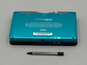 Nintendo 3DS Handheld Game Console ONLY CTR-001 4GB Aqua Blue With Stylus Fair