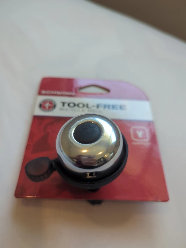 Schwinn Tool-Free Bicycle Bell New In Package Universal Fit Easy Install - Image 3 of 4