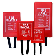 FireShield Fire Blanket Hard Case Various Sizes Kitchen, Office, Workshop