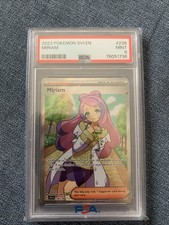 miriam pokemon card graded Elite Trainer Boxes 238/198 Ultra Rare Full Art Holo – Scarlet & Violet (Lightly Played) Pokemon Tcg Violet Special Illustration Rare #251 PSA Authenticated 10 Card PSA 9 Miriam Special Illustration