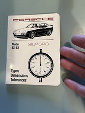 Porsche Official 944 Technical Specifications Book Brochure 1982 - 1983 1st Ed Porsche Official 944 Technical Specifications Book Brochure 1982 - 1983 1st Ed