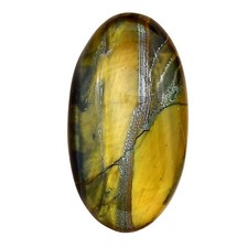 Natural Blue Tiger Eye 29x16x6.5 mm Oval Shape Polished Gemstone LS01385-17