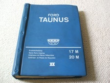 Ersatzteilkatalog FORD TAUNUS 17m,20m P5,P7,Achsen,Bremsen,Lenkung,Zubehör Bd.2