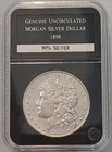 1898 Morgan Silver Dollar - PCS Genuine Uncirculated - no reserve