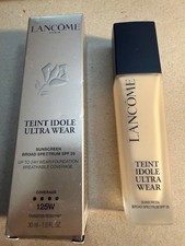Lancome Teint Idole Ultra Wear Foundation SPF 25 125W NIB 30ml 1.0 oz Exp 11/28