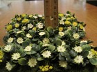Set of 4 Flower Filled Garden Beds 1:12 scale miniature landscaping OOAK — photo 9