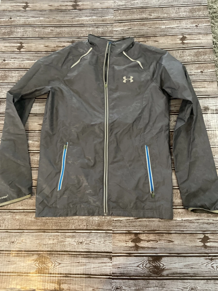 Under Armour Fitted Storm Run Windbreaker Jacket Men s Sz SM PP