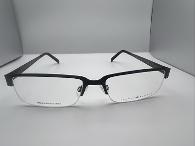 Joseph Abboud JOE4051 001 Blackjack 55/17 145 Men s Half Rim Frames 1251 