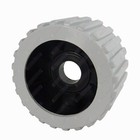 4" Boat Trailer Wobble Roller Ribbed 26mm Bore 3" Wide Grey Boat Jet Ski Trailer