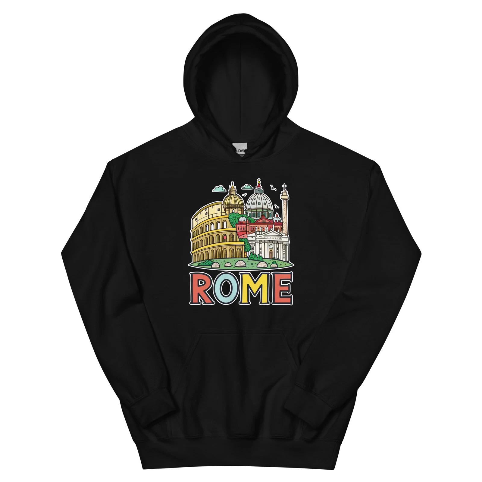 Rome World Travel Urban Area City Hoodie