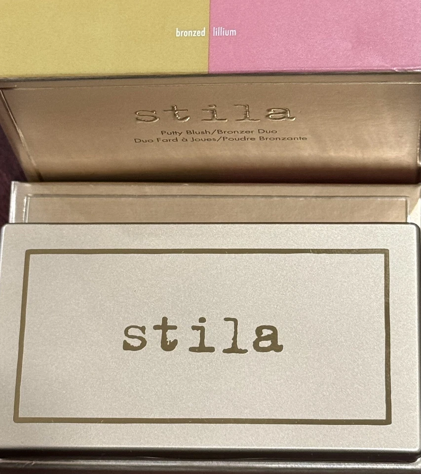 Stila Putty Blush/Bronzer Duo - Bronzed/Lillium In Box - Image 3 of 3