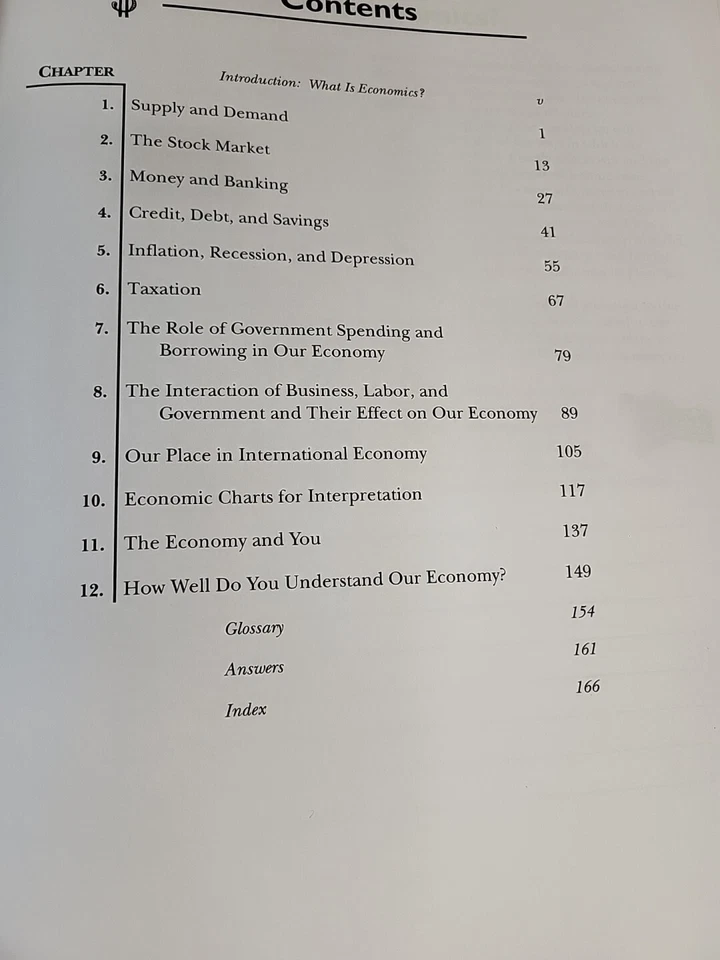 Understanding Our Economy by E. Richard Churchill Homeschool Textbook & Workbook - Image 4 of 4