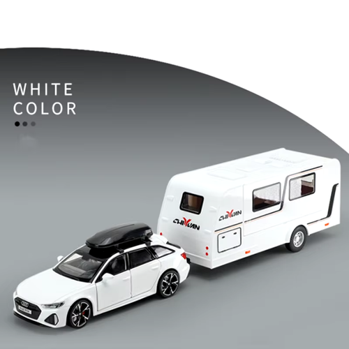 1/32 Alloy Trailer RV Car Model Diecast Metal Toy Recreational Off-Road Vehicle - 第 23/33 張圖片