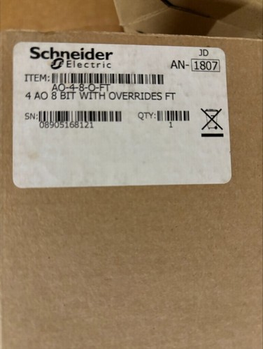 SCHNEIDER ELECTRIC AO-4-8-O-FT / AO48OFT (NEW IN BOX)