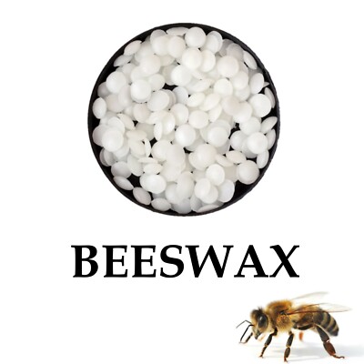 PURE 100% Natural BEESWAX PASTILLES BEADS PELLETS Candles Chapstick Wholesale