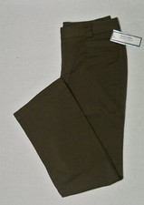 DOCKERS FLAT FRONT FAVORITE FIT BOOTCUT KHAKIS MISSES SIZE 10 MEDIUM -BROWN- NWT