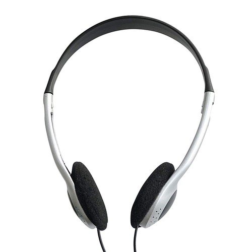 3.5mm Wired Headphones On Ear Lightweight Retro Headset Earphones with 4ft. Cord - Picture 16 of 17