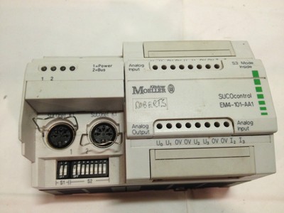 KLOCKNER MOELLER	EM4-101-AA1	I/O MODULE ANALOG 8INPUT/4OUTPUT 0.15AMP 24VDC