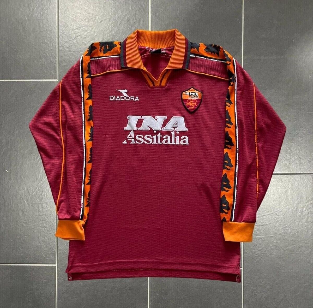 Maglia Original Diadora *Totti #10* AS Roma 1998/1999 Home Maglia Original Diadora *Totti #10* AS Roma 1998/1999 Home