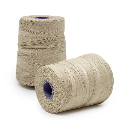 LANDWIESEN® 250 g Leinengarn Sattlerzwirn Leinen Handnähgarn Garn Zwirn Schusterzwirn 18/3