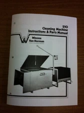 Winona Van Norman Model 210 Hot Tank Manual