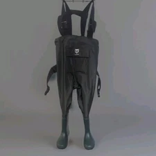 TideWe Chest Waders Fishing Green Childrens Boot Size 27 Bibs Overalls 2T 3T