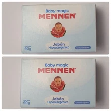 2X BABY MAGIC MENNEN JABON PARA BEBE / BABY SOAP - 2 of 90g EACH - FREE SHIPPING