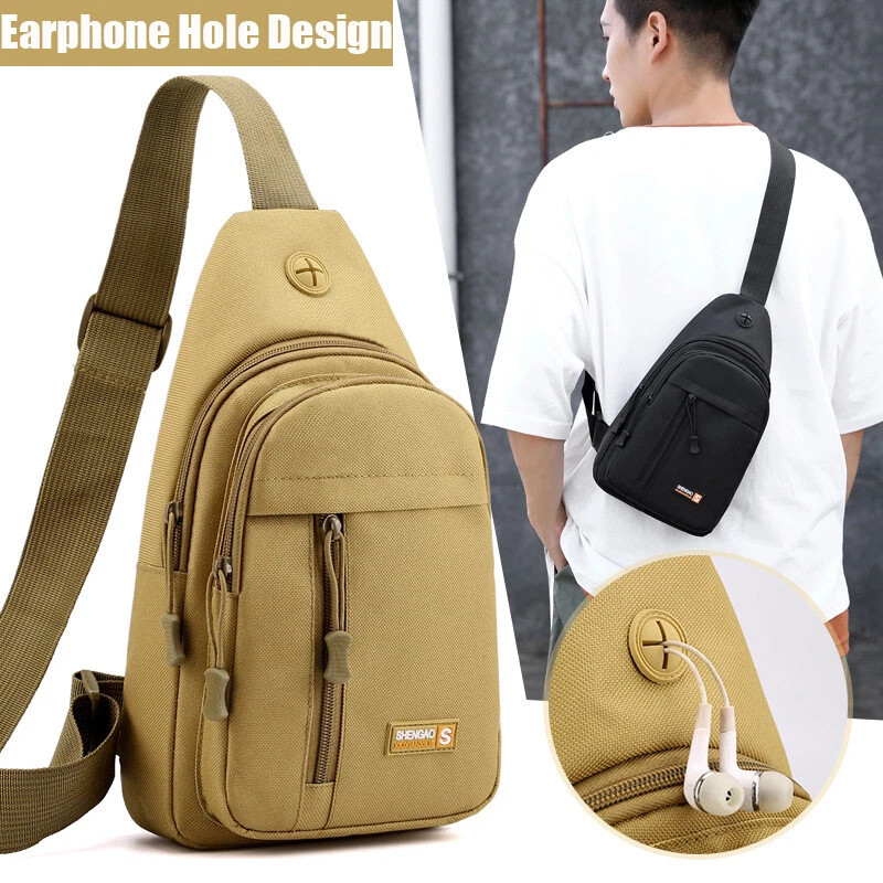 Designer Leather Crossbody Bag for Men Bags Casual Man Messenger