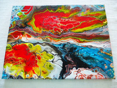 Acryl Gemälde original HANDGEMALT  Abstrakt Malerei Modern Kunst 
